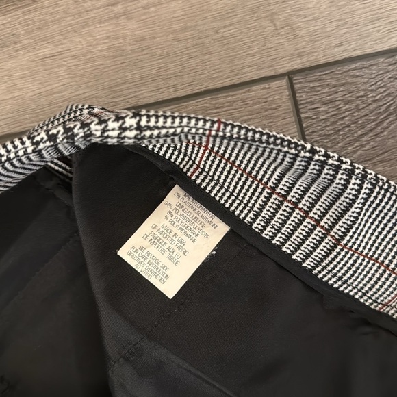 Theory treeca dress pants size 10 Brant check - Picture 3 of 5